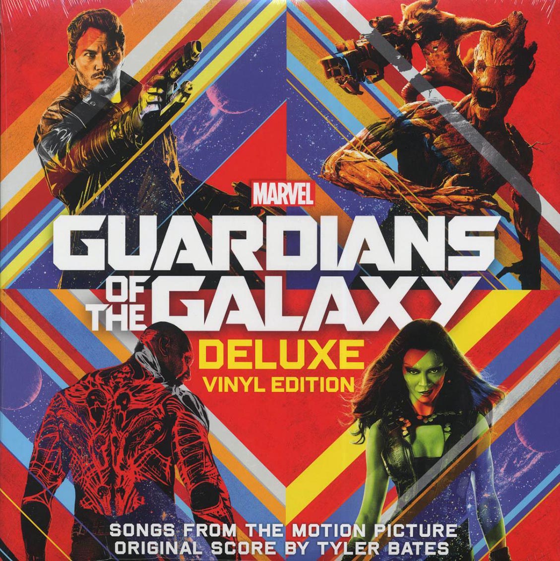 Raspberries, David Bowie, The Runaways, Blue Swede, Tyler Bates, etc. - Guardians Of The Galaxy: Deluxe Edition (2xLP) (deluxe edition) - Vinyl LP