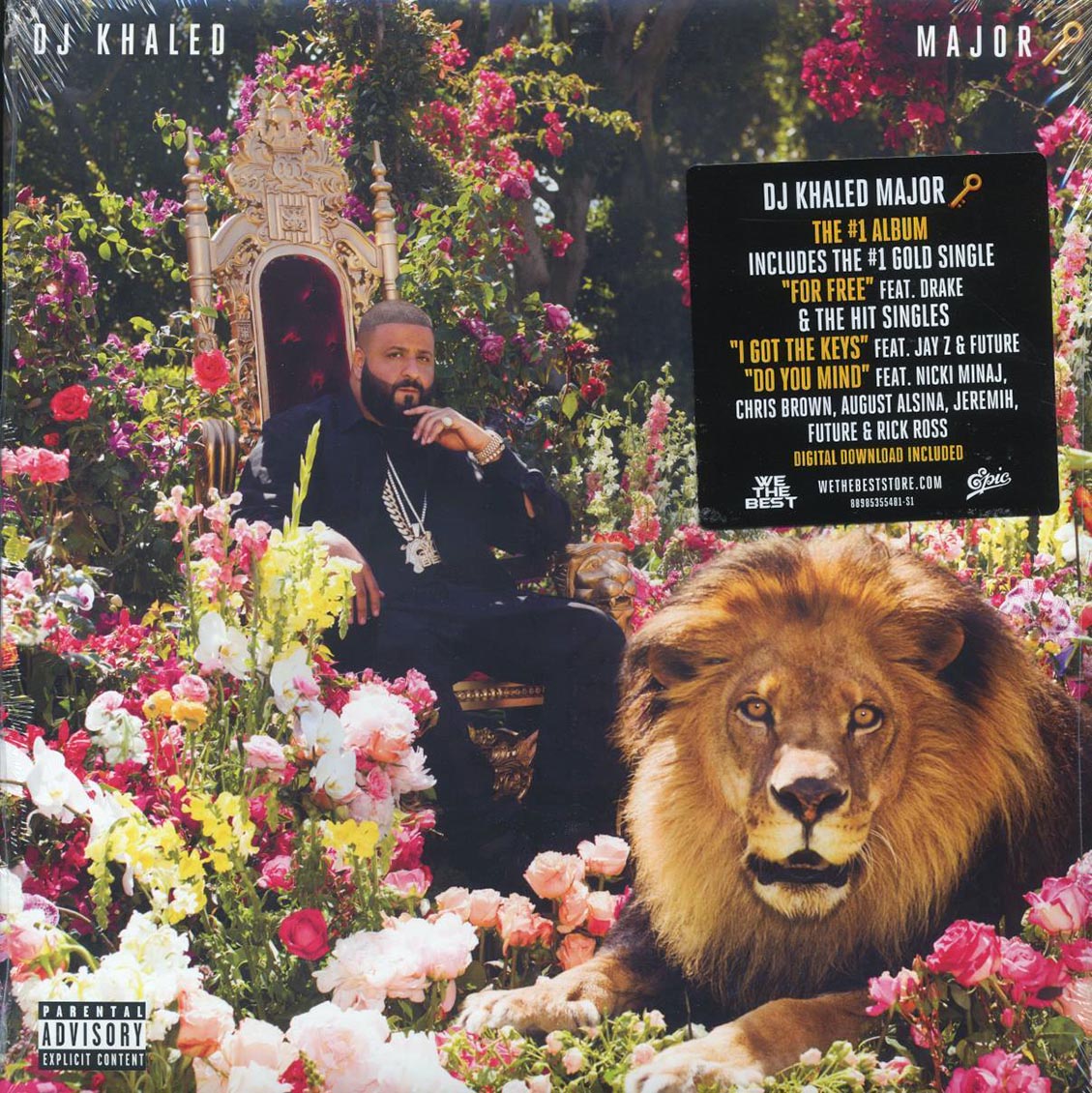 DJ Khaled - Major Key (2xLP) - Vinyl LP