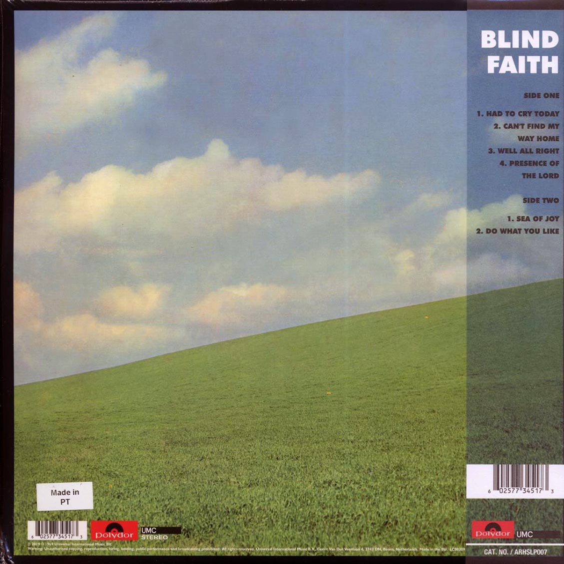 Blind Faith - Blind Faith (180g) - Vinyl LP, LP