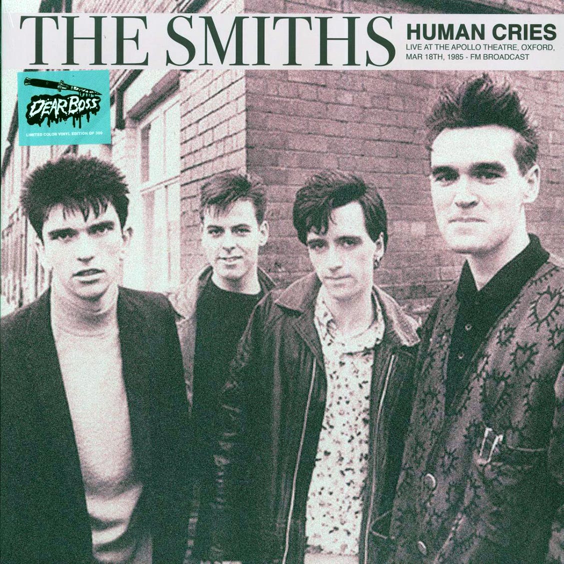 The Smiths - Human Cries: Live At The Apollo Theatre, Oxford, March 18th 1985 (ltd. 300 copies made) (colored vinyl) - Vinyl LP