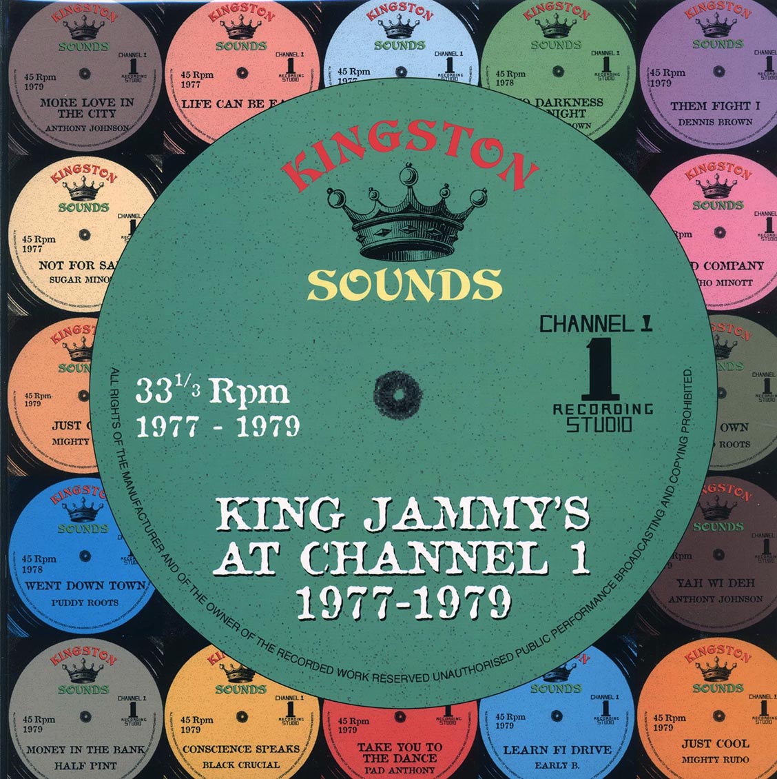 Jr. Reid, Half Pint, Wayne Smith, Pad Anthony, Etc. - King Jammy At Channel One (180g) - Vinyl LP