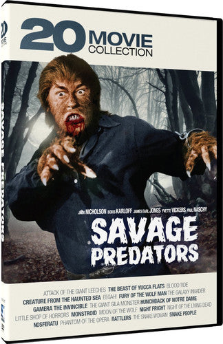 Savage Predators - 20 Movie Collection Dvd