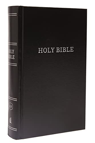 KJV, Pew Bible, Hardcover, Black, Red Letter Edition -- Thomas Nelson, Bible