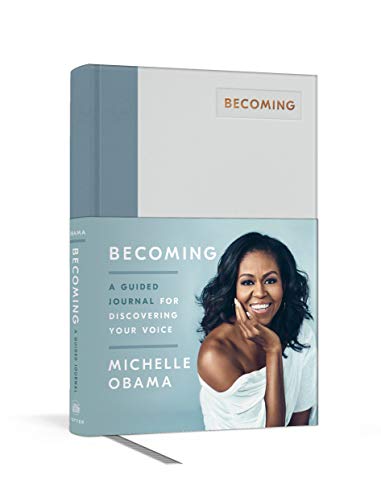 Becoming: A Guided Journal for Discovering Your Voice -- Michelle Obama - Hardcover
