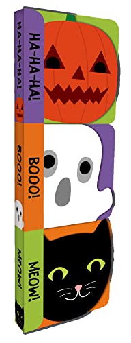 Chunky Pack: Halloween: Ha-Ha-Ha!, Booo!, and Meow! -- Roger Priddy, Board Book