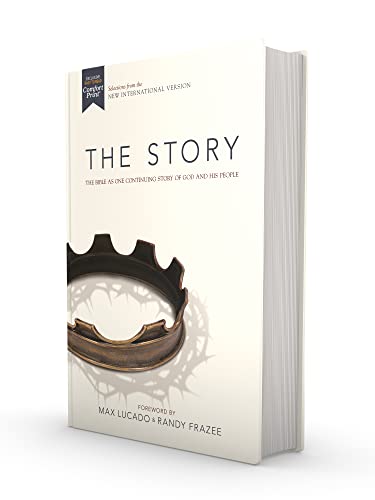 Niv, the Story, Hardcover, Comfort Print: The Bible as One Continuing Story of God and His People -- Zondervan - Bible