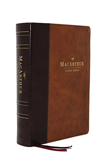 The Esv, MacArthur Study Bible, 2nd Edition, Leathersoft, Brown: Unleashing God's Truth One Verse at a Time -- John F. MacArthur, Bible