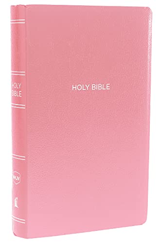 NKJV, Gift and Award Bible, Leather-Look, Pink, Red Letter Edition by Thomas Nelson