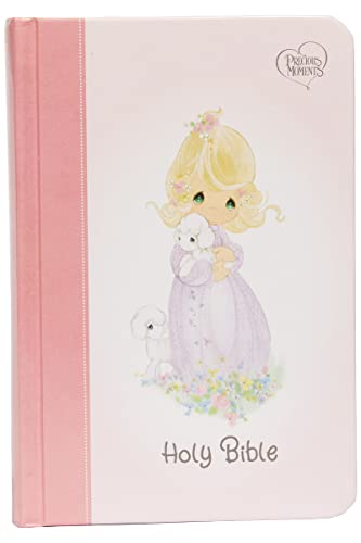 Nkjv, Precious Moments Small Hands Bible, Pink, Hardcover, Comfort Print: Holy Bible, New King James Version -- Thomas Nelson, Bible