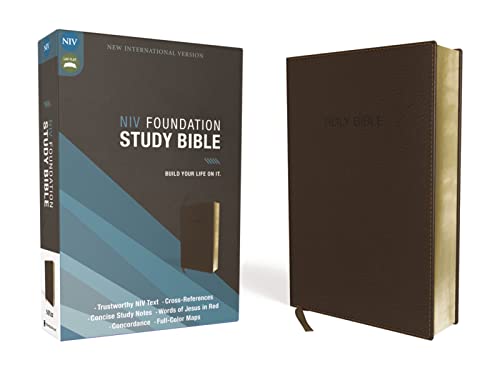 Foundation Study Bible-NIV -- Zondervan - Bible