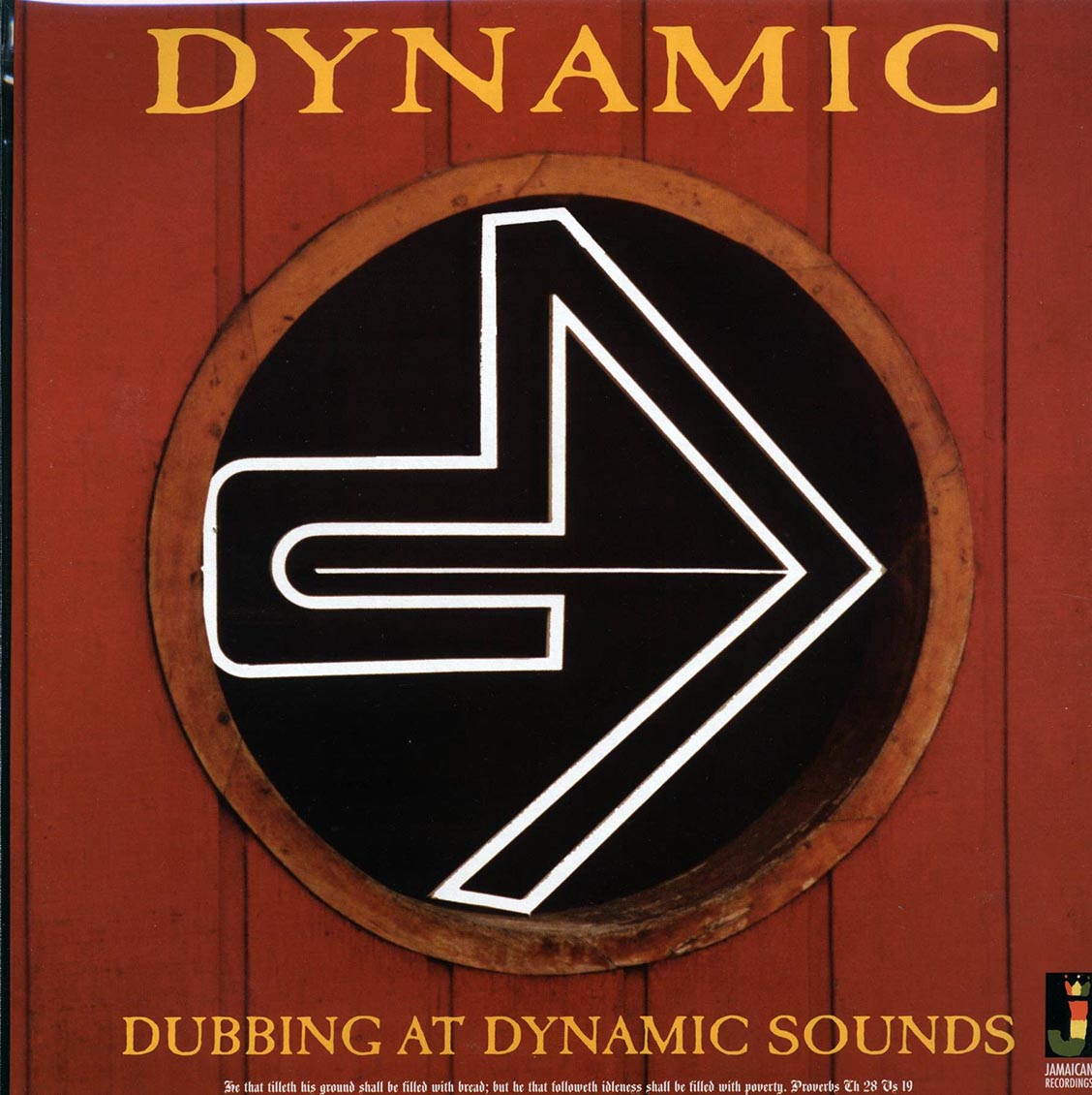 Dynamic - Dubbing At Dynamic Sounds (180g) - Vinyl LP