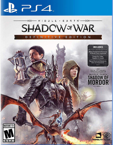 Ps4 Middle Earth: Shadow Of War - Definitive Ed