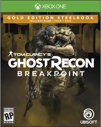 Xb1 Ghost Recon Breakpoint Steelbook Gold Ed