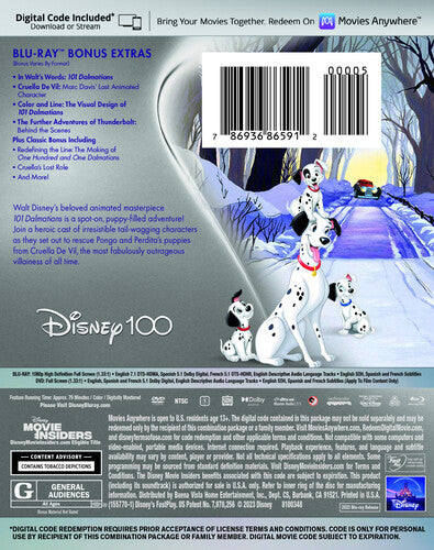 101 Dalmatians Signature Collection, 101 Dalmatians Signature Collection, Blu-Ray