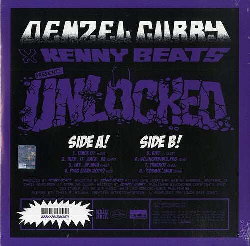 Unlocked, Denzel / Kenny Beats Curry, LP