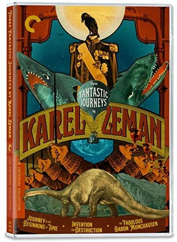 Three Fantastic Journeys By Karel Zeman Dvd