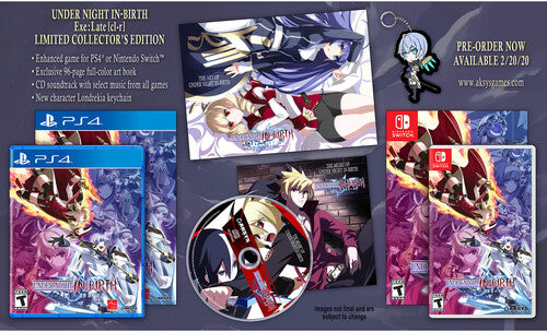 Ps4 Under Night In-Birth Exe:Late[Cl-R] Coll Ed