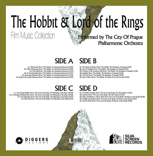 Hobbit & The Lord Of The Rings Music Collection, City Of Prague Philharmonic Orchestra, LP