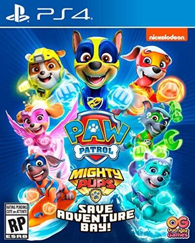 Ps4 Paw Patrol Mighty Pups Save Adventure Bay
