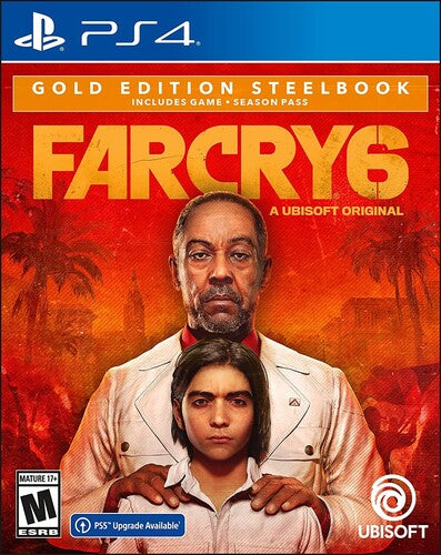 Ps4 Far Cry 6 Steelbook Gold Ed