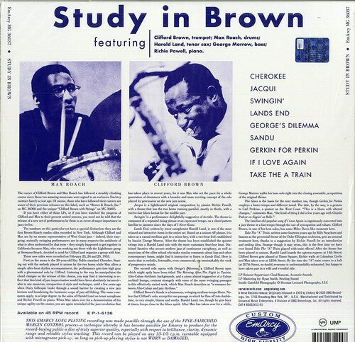 Study In Brown - Clifford / Roach Brown - LP