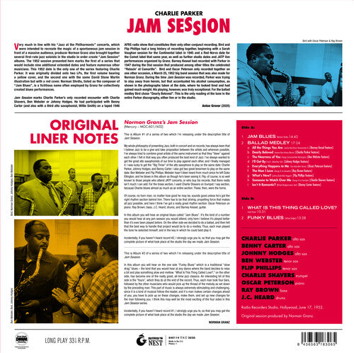Jam Session, Charlie Parker, LP