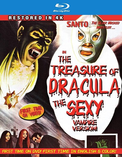 Santo In The Treasure Of Dracula: The Sexy Vampire