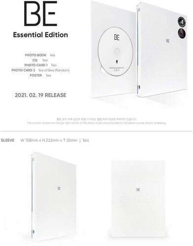 Be (Essential Edition), Bts, CD