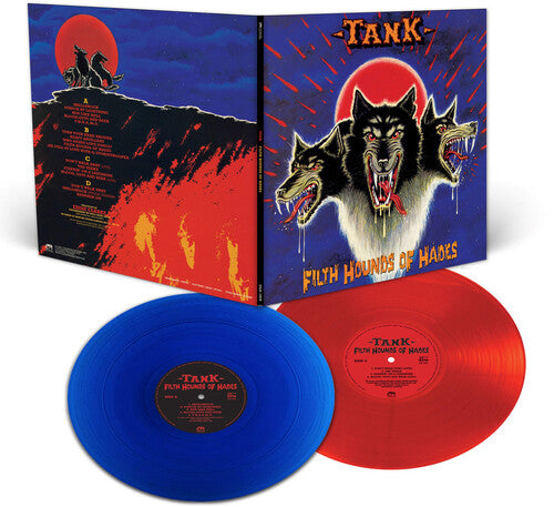 Filth Hounds Of Hades (Red & Blue Vinyl), Tank, LP