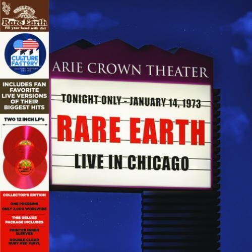 Live In Chicago - Red Translucent