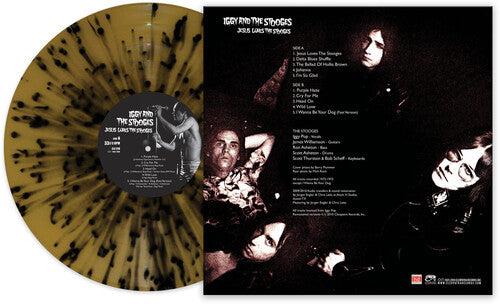 Jesus Loves The Stooges (Black & Gold Splatter), Iggy & Stooges, LP