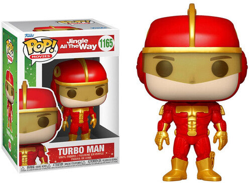 Jingle All The Way- Turbo Man, Funko Pop! Movies:, Collectibles