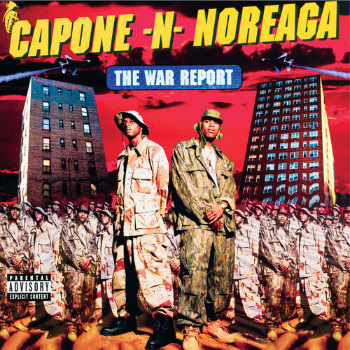 War Report (Clear Vinyl With Red & Blue Splatter)