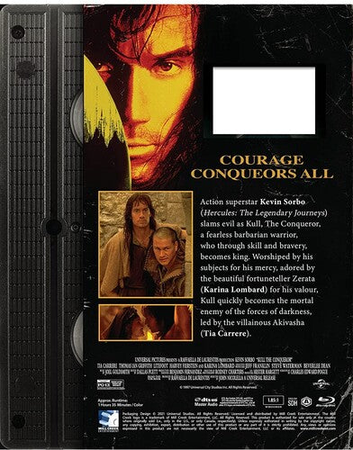 Kull The Conquror Retro Vhs Bd, Kull The Conqueror Retro Vhs Bd, Blu-Ray