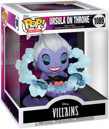 Pop Deluxe Disney Villains Ursula On Throne, Pop Deluxe Disney Villains, Collectibles