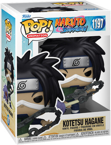 Funko Pop Anime Naruto Kotetsu Hagane With Weapon, Pop Anime Naruto, Collectibles