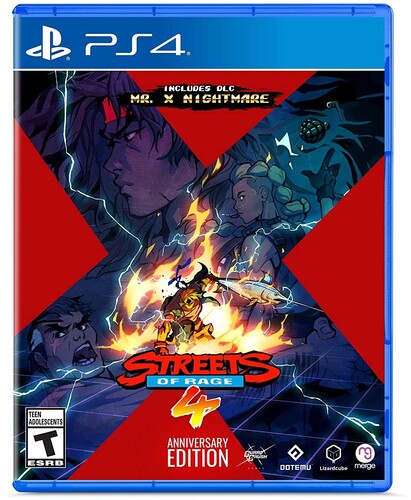 Ps4 Streets Of Rage 4 - Anniversary Edition