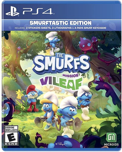 Ps4 Smurfs: Mission Vileaf - Smurftastic Ed