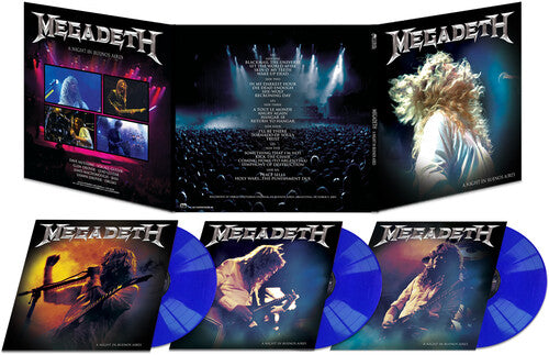 Night In Buenos Aires (Blue Vinyl), Megadeth, LP