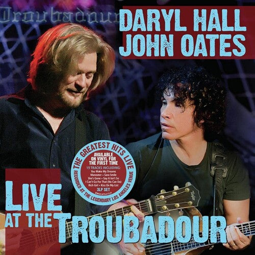 Live At The Troubador, Daryl & Oates Hall, LP