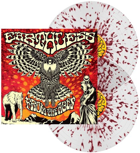 From The Ages - Clear W/ Dark Red Splatter