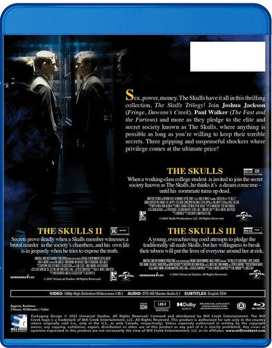 Skulls Trilogy, The Bd, The Bd Skulls Trilogy, Blu-Ray