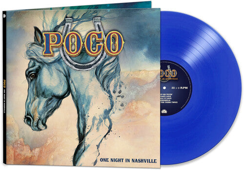 One Night In Nashville (Transparent Blue) - Poco - LP