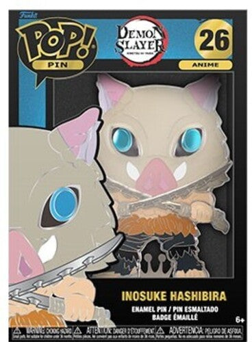 Demon Slayer- Insuke Hasibira (Styles May Vary), Funko Pop! Pins:, Collectibles