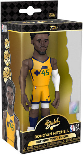 Jazz-Donovan Mitchell(Ce'21) (Styles May Vary), Funko Gold 5 Nba:, Collectibles