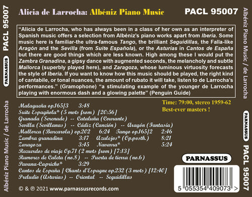 Alicia De Larrocha Plays Albeniz Favourites, Alicia De Larrocha, CD