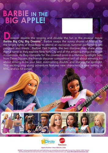 Barbie: Big City, Big Dreams, Big Dreams Barbie: Big City, DVD