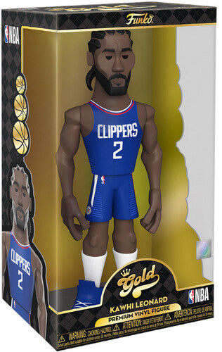 Clippers- Kawhi Leonard W/Chase, Funko Gold 12 Nba:, Collectibles