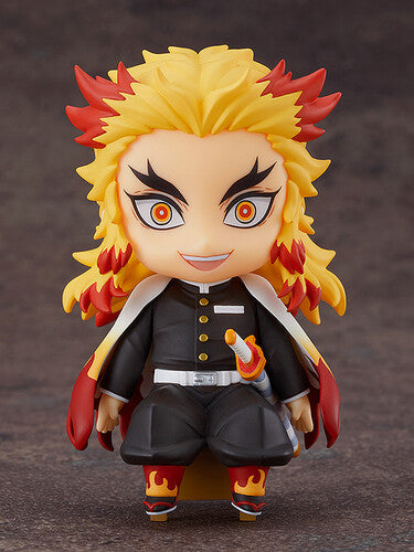 Demon Slayer Kimetsu Kyojuro Rengoku Nendoroid Swa, Good Smile Company, Collectibles