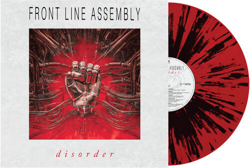 Disorder (Red & Black Splatter), Front Line Assembly, LP